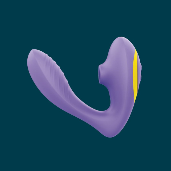 Double stimulator clitoris and G-spot Reverb Lilac Romp