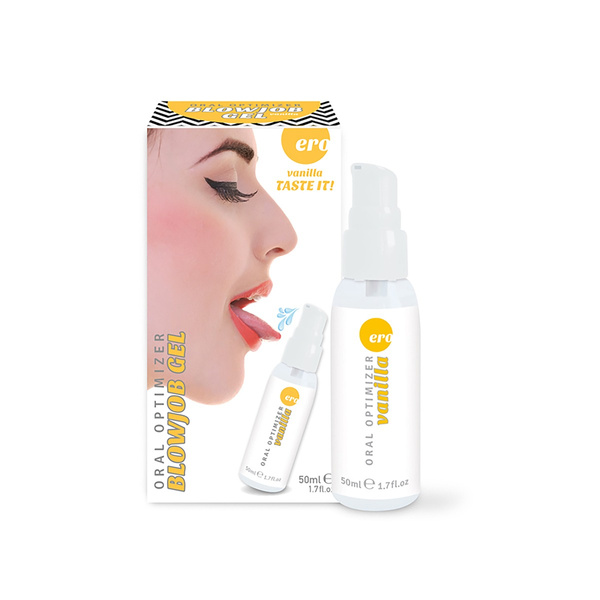 Ero By Hot Oral Optimizer Deepthroat Gel Vanilla 50ml Shots