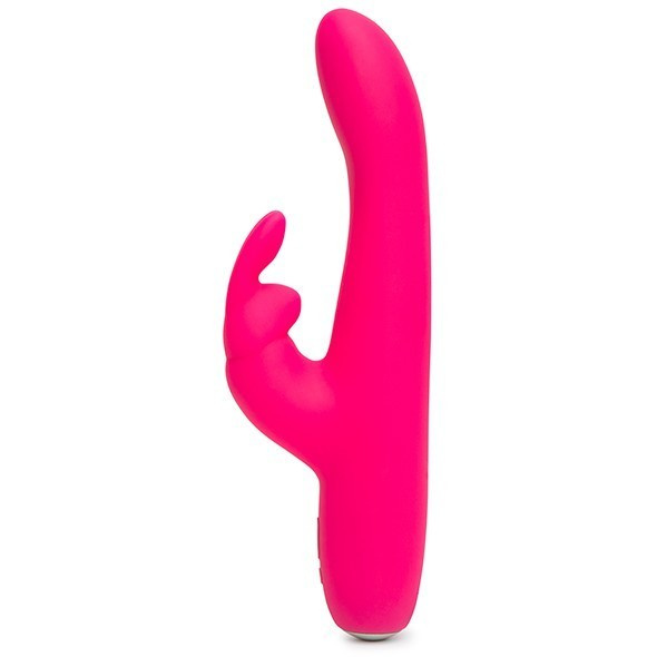 Wibrator Króliczek Slimline Curve Rabbit Vibrator Pink Happy Rabbit