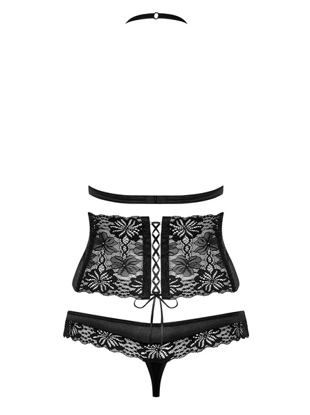 846-Seg-1 Black 3-Piece Set L/XL Obsessive