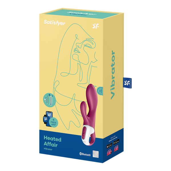 Wibrator Króliczek Heated Affair Connect App Satisfyer