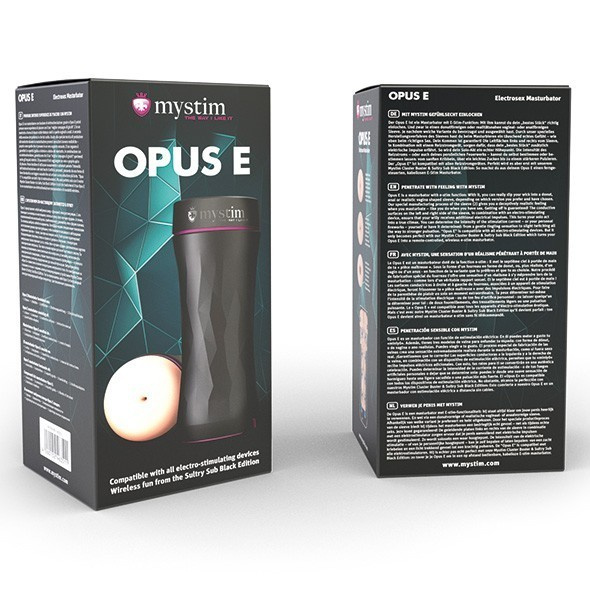 Masturbator Odbyt Z Funkcją Elektrostymulacji Opus E Masturbator Anus Mystim