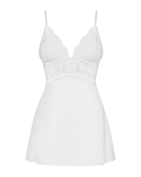 810-BAB-2 white babydoll S/M Obsessive