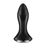  Vibrator Rotation Plug 1 Connect App Black