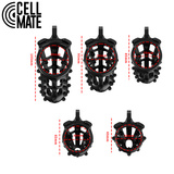 Pas cnoty FlexiSpike Chastity Cage Size 4 CELLMATE