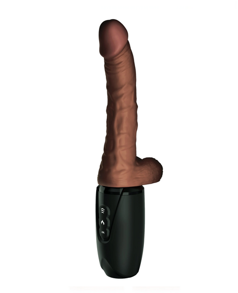 Wibrator King Cock Thrusting Cock With Balls Pipedream