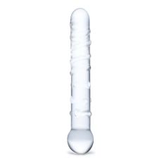 Proste szklane dildo Glas Callisto Clear Glass Dildo