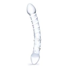 Dwustronne szklane dildo Glas Double Trouble Glass Dildo