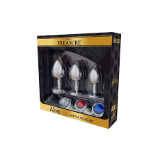 Alive Anal Pleasure Metal Plug Kit