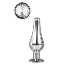 DREAMTOYS ANAL PLUG GLEAMING LOVE SILVER PLEASURE PLUG S