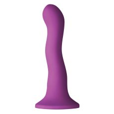 NS NOVELTIES COLOURS WAVE 6INCH DILDO PURPLE