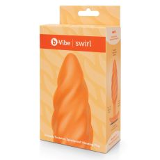 B-VIBE SWIRL TEXTURE PLUG ORANGE