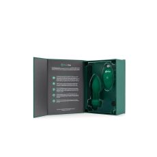 B-VIBE VIBRATING JEWEL PLUG M/L EMERALD GREEN