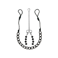 Fetish Fantasy Biżuteria Series Limited Edition Nipple & Clit Jewelry Black