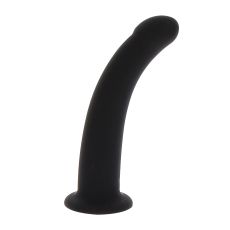 Silikonowe dildo Taboom Strap-On Dong Black Large 