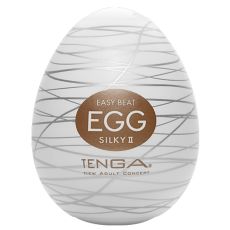 Elastyczny mini masturbator jajko Tenga Egg Silky II EGG-018