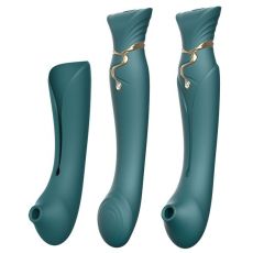 Zalo Legend Queen Set G-Spot Pulse Wave Vibrator Jewel Green