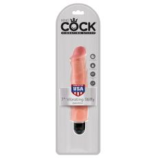 Kink Cock 7" Vibrating Stiffy Flesh