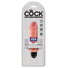 Kink Cock 5" Vibrating Stiffy Flesh