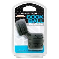 Perfect Fit SilaSkin Cock & Ball Black