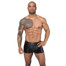 H058 Shorts made of powerwetlook and 3D net S