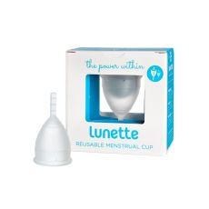 Lunette Menstrual Cup Clear - model 1