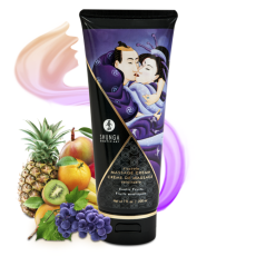 Jadalny krem do masażu o smaku owoców egzotycznych Shunga Kissable Massage Cream Exotic Fruits 200 ml