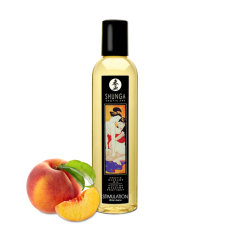 Olejek do masażu o zapachu brzoskwiniowym Shunga Stimulation Massage Oil 250 ml 