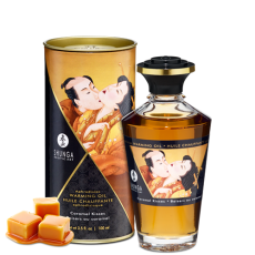Shunga - Aphrodisiac Oil Caramel Kisses 100 ml