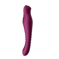 Pulsator Zalo King Vibrating Thruster Velvet Purple