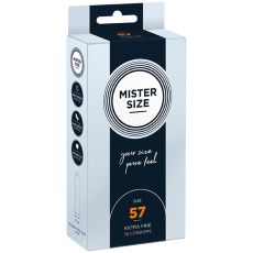 Mister.Size Condoms 57 mm 10 Pieces