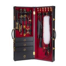 Walizka pełna akcesoriów BDSM Upko Luxury BDSM Vertical Trunk Kit