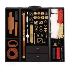 LOCKINK zestaw Bondage All-in-1 BDSM Play Kit Brown