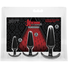 Kink Anal Essentials 3-Piece Silicone Trainer Set