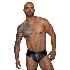 H065 Shorts with continuous zipper S