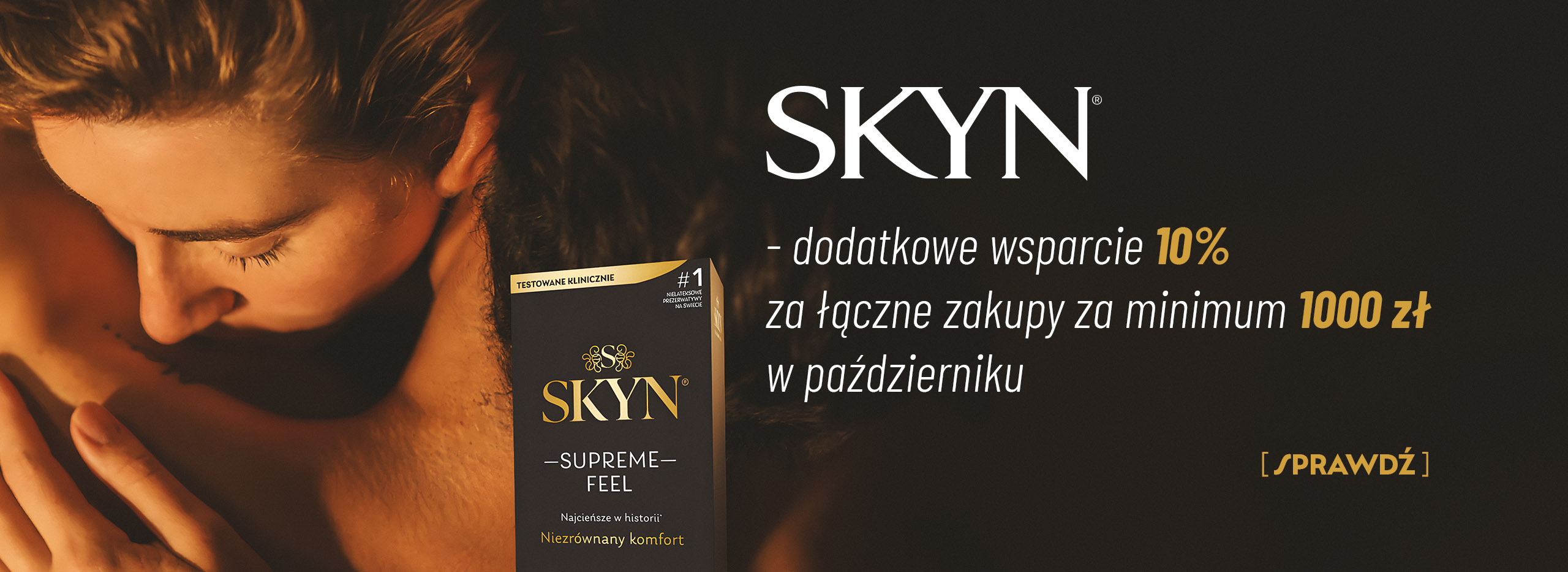 SKYN zyskaj wsparcie 10% 