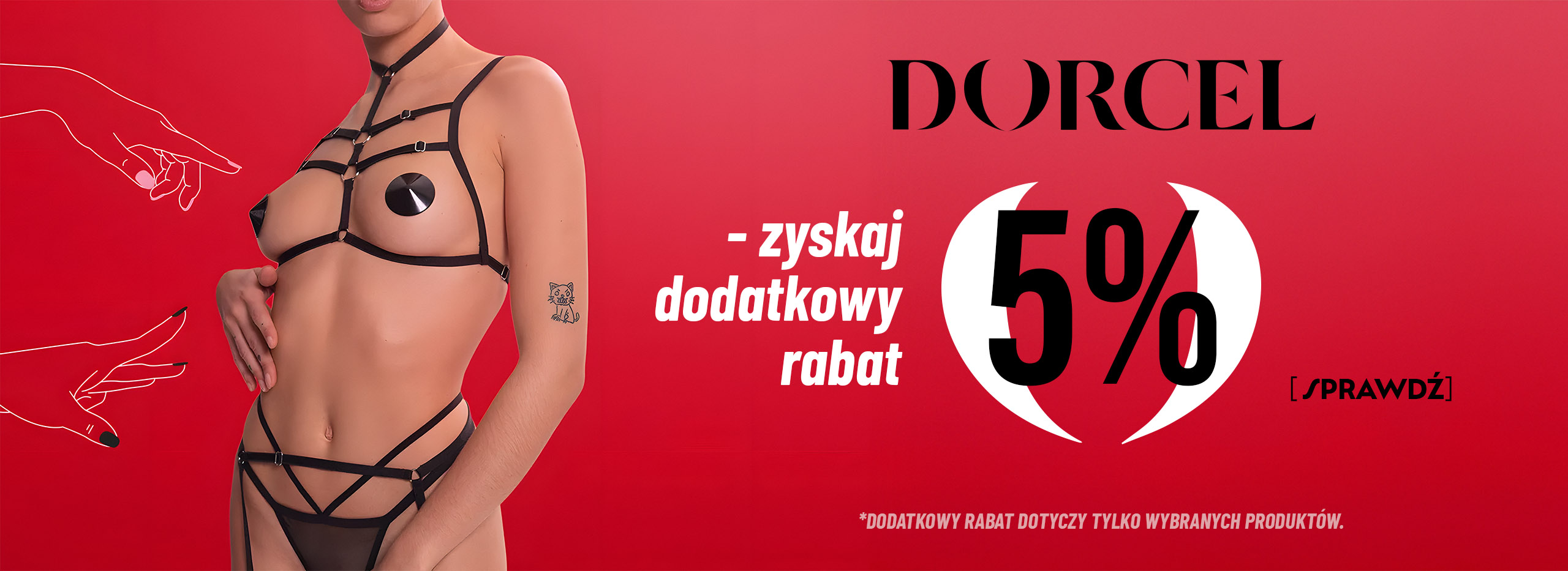 Zyskaj dodatkowy rabat z marką DORCEL