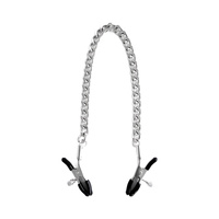 CROCODILE Nipple Clamps Silver Brutus