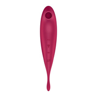 Multifunctional Vibrator Twirling Pro Connect App Dark Red Satisfyer