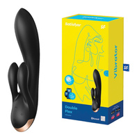 Double Flex Connect App Black Satisfyer