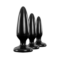 Renegade Pleasure Plug Anal Trainer Kit 3Pc NS Novelties