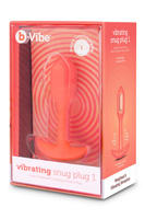 Korek analny Vibrating Snug Plug 1 Orange b-Vibe