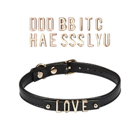 Liebe Seele DIY Choker with 21 Removable Letters