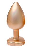 Korek Analny Gleaming Love Pearl Gold Plug Large Dreamtoys