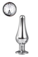 Korek Analny Gleaming Love Silver Pleasure Plug S Dreamtoys