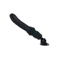 Wibrator Ff Series Ultimate Silicone Thruster Black Pipedream