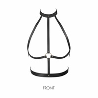 Uprząż Maze H Harness Black Bijoux Indiscrets