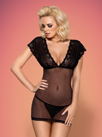 821-Che-1 Koszulka Czarna S/M Obsessive