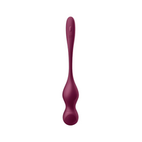 Wibrujące Kulki Love Birds Vary Connect App Wine Red Satisfyer