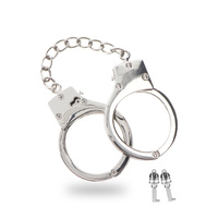Kajdanki Silver Plated Bdsm Handcuffs Taboom